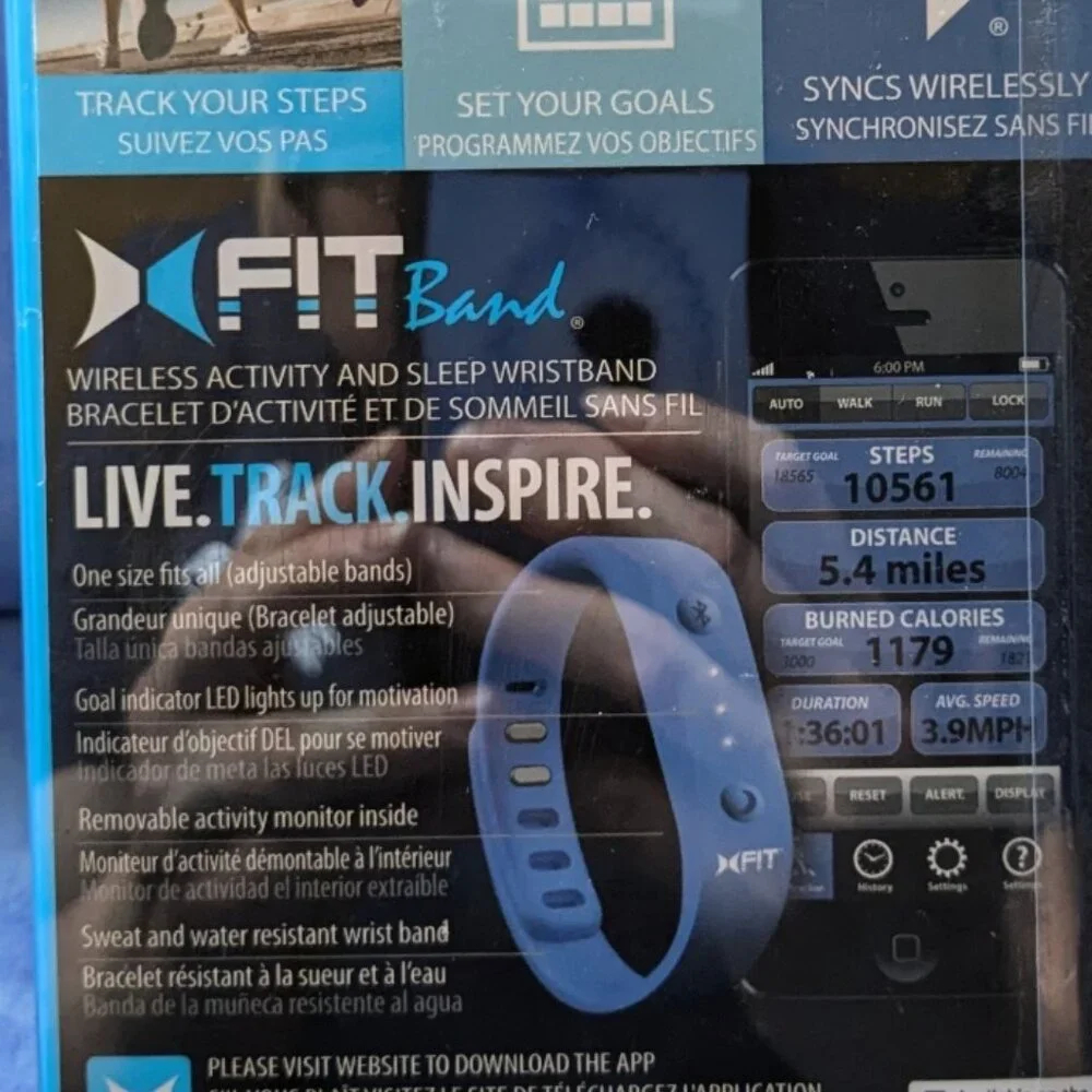 XFit Band black turquoise